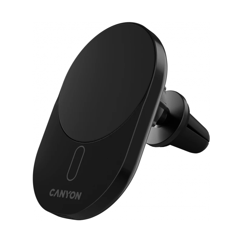 Canyon Punjač za auto OnGrip 105 - 15W bežično, Qi2, brzo punjenje, crni - image 1