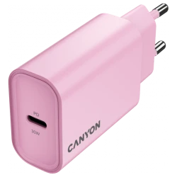 Canyon Punjač OnCharge 30CL Max Snaga 30W, 1xPD, EU, Pink – Brzo punjenje, moderan dizajn - thumbnail 2