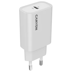 Canyon Punjač OnCharge 30CL Maksimalna Snaga 30W, 1xPD, EU, Bijeli - thumbnail 1