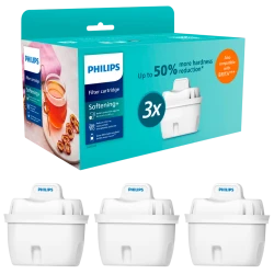 Philips Softening+ Filteri za bokal - AWP230P3/31 Set od 3 komada, Smanjenje kamenca, Svježa voda, Jednostavna zamjena - thumbnail 2