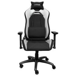 Trust GXT 714W gaming stolica RUYA, crno-bijela, udobna,podesiva, ergonomska, eko materijal - thumbnail 4