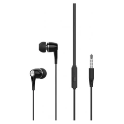 XO In-Ear Slušalice sa mikrofonom EP21 Black - thumbnail 1
