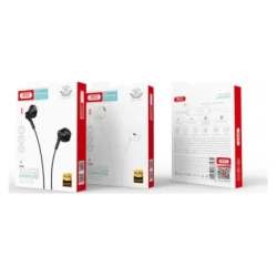 XO In-Ear Slušalice sa mikrofonom EP39 Black - thumbnail 3