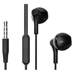 XO In-Ear Slušalice sa mikrofonom EP39 Black - thumbnail 1