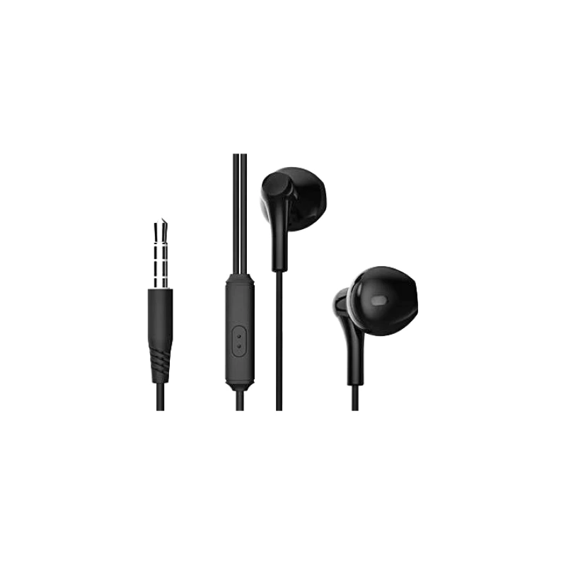 XO In-Ear Slušalice sa mikrofonom EP39 Black - image 1