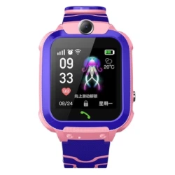 XO Smartwatch H100 Kids 2G Pink - thumbnail 1