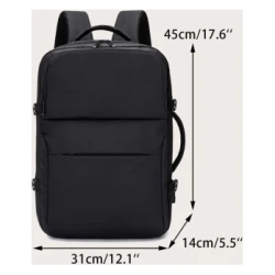 BORG Ruksak za Notebook S218 17,3" Crni - thumbnail 2