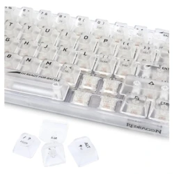 ReDragon Mehanička Gaming Tastatura Fizz K617 CT RGB Bijela - Red Switch, 61 tipka, RGB osvetljenje, izdržljivost 50 miliona klikova - thumbnail 4