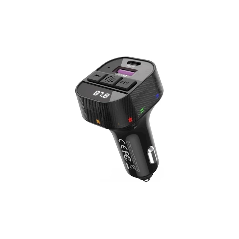 XO BCC17 FM Transmitter Bluetooth + Car charger 30W - image 1