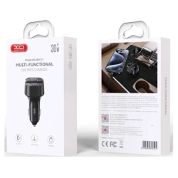 XO BCC17 FM Transmitter Bluetooth + Car charger 30W - thumbnail 2