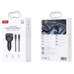 XO BCC18 FM Transmitter Bluetooth + Car charger + Type-C cable - thumbnail 3