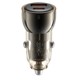 XO CC60 Car charger 60W + Type-C Cable - thumbnail 2