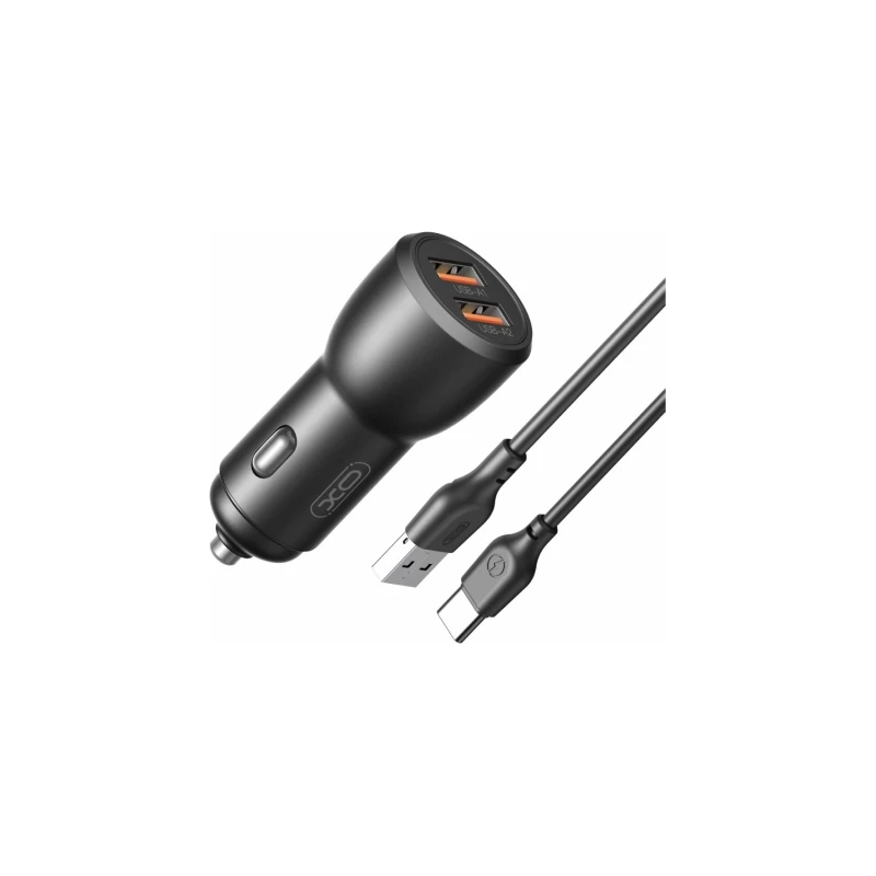 XO CC55 Car charger + Type-C Cable - image 1