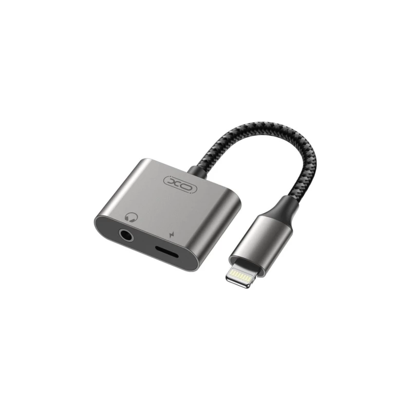 XO NB-R258B Adapter Lightning to Lightning + 3.5mm konektor - image 1