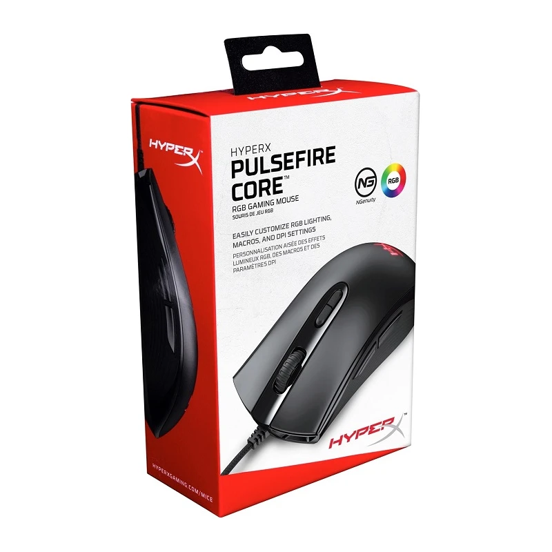 HyperX Pulsefire Core BlackGaming Mouse (Black) - image 1
