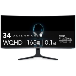 DELL Alienware AW3423DWF 34" Zakrivljeni Monitor – WQHD, 165Hz, Full Ergo, 21:9 - thumbnail 1
