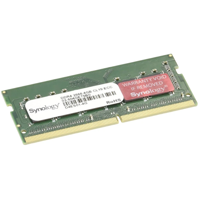 Synology D4ES04-4G DDR4 ECC Neparna SODIMM 4GB, 2666MHz, 5 godina garancije - image 1