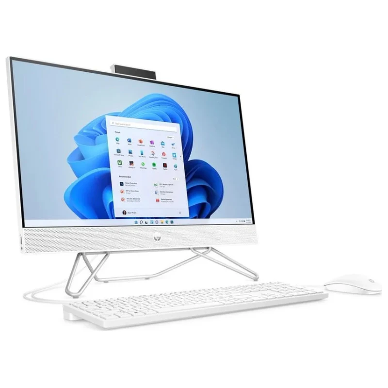 HP All-in-One 24-cb1069ny23,8" Touch,1215u,8GB,512GB,FreeDOS,Bijeli,Wlan,12 mjeseci garancije - image 1