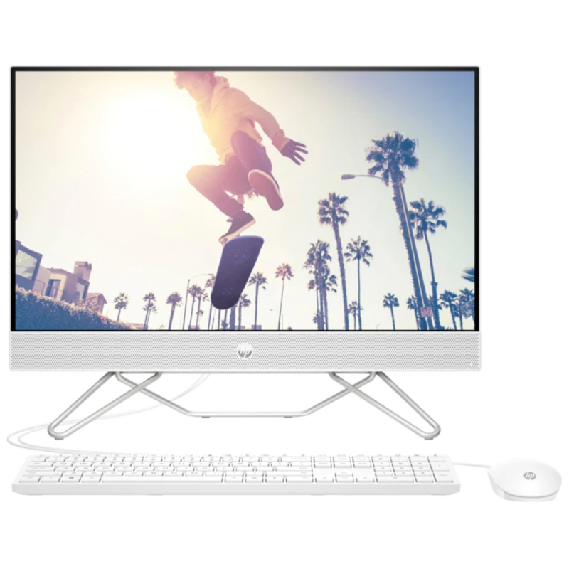 HP 24-cb1055ny All-in-One PC23,8" Touch Bijeli,1215U,8GB,512GB,FreeDOS, 3 godine garancije - image 1