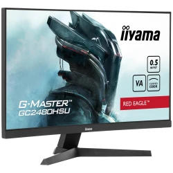 IIYAMA Zakrivljeni LED monitor GC2480HSU-B1 23.6", Full HD, 180Hz, HDMI - thumbnail 2