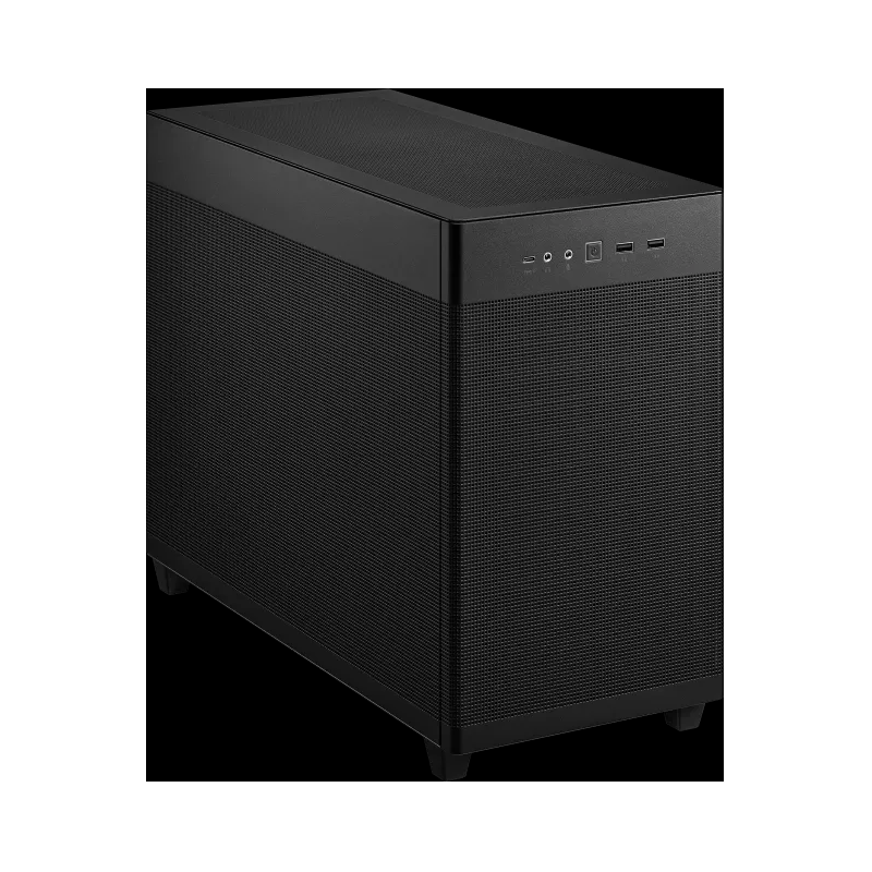 ASUS Prime AP201 Case BlackMicroATX,tool-free side panelsquasi-filter mesh - image 1
