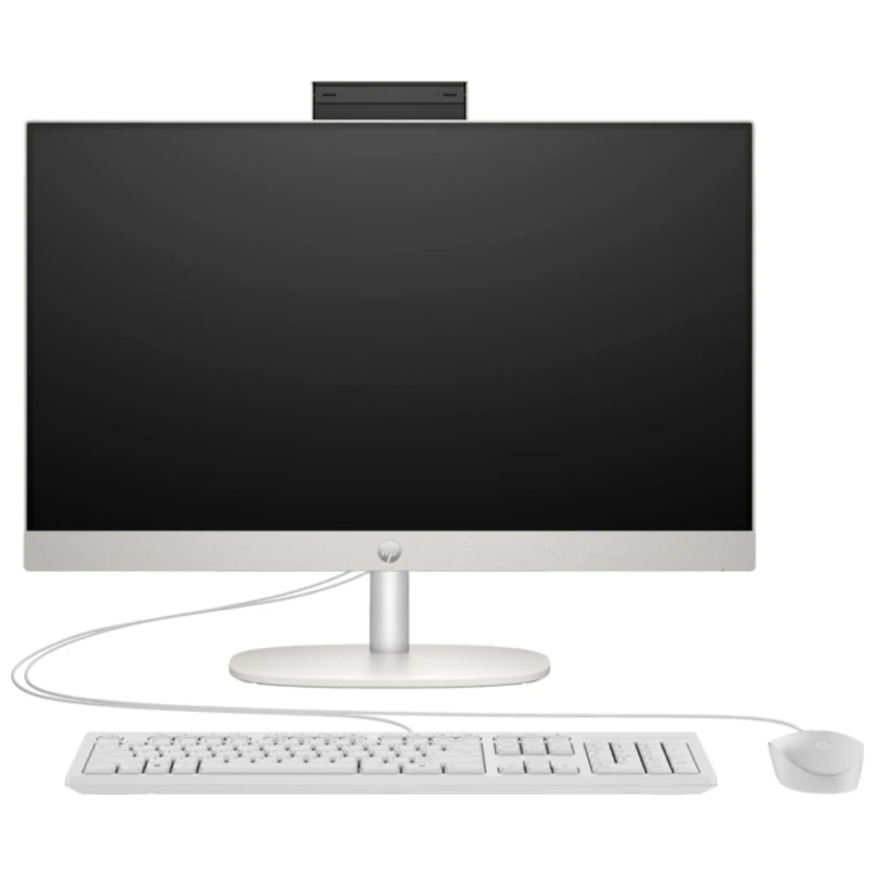HP ProOne 240 G10 i3N300 8GB/523,8" NT,i3 n300,8GB,512Gb,FreDOS, Wlan,webcam,bijeli - image 1