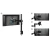 Arctic Z1 nosač za monitore, Basic single nosačDesk mount monitor arm - thumbnail 1