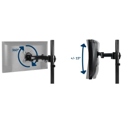 Arctic Z1 nosač za monitore, Basic single nosačDesk mount monitor arm - thumbnail 2