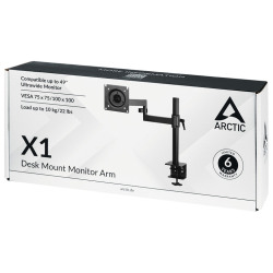 Arctic X1 nosač za monitoredesk mount monitor armhorizontalno podešavanje - thumbnail 4