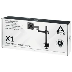 Arctic X1 nosač za monitoredesk mount monitor armhorizontalno podešavanje - thumbnail 4