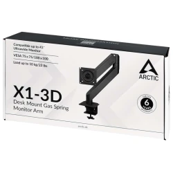 Arctic X1-3D desk mountgas spring monitor arm - thumbnail 3