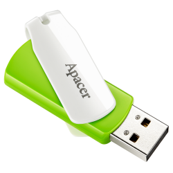 APACER FD 64GB USB 2.0 AH335Green RP - thumbnail 2
