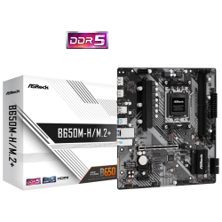 ASROCK MB B650M-H/M.2+AMD B650, AM5, 2xDDR5, 2xM.24xSATA, HDMI, DP, microATX - thumbnail 3