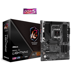 ASROCK MB B650 PG LIGHTNINGAMD B650; AM5; 4xDDR5; 3xM.24xSATA; RAID; HDMI; ATX - thumbnail 1
