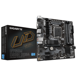 Gigabyte MB B760M DS3H DDR4LGA1700; 4xDDR4; 2xM.2, 4xSATA6xUSB; VGA, HDMI, 2xDP; - thumbnail 1