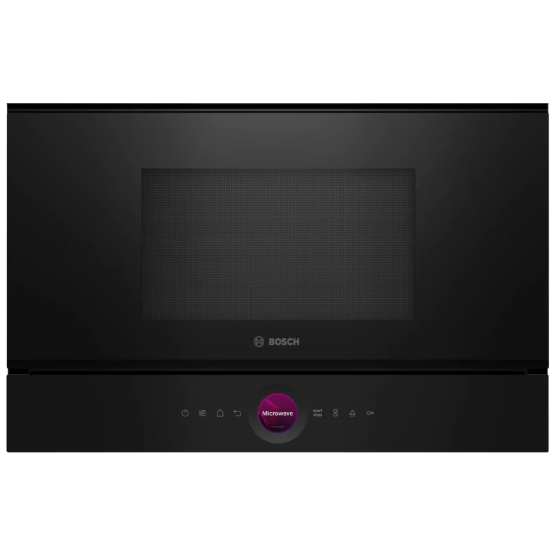 BOSCH mikrovalna Serie 8| CRNA,900W,AutoPilot 10, 21l,Roštilj, 90,180,360,600, Boots W - image 1