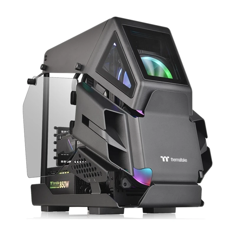 Thermaltake AH T200 BlackmATX, 2x TG panels - image 1