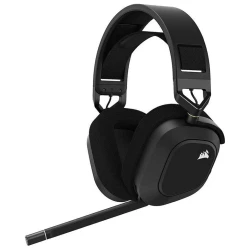Corsair HS80 MAX Wireless RGBGaming Headset, Steel Gray7.1 Surround Sound - thumbnail 1
