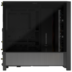 CORSAIR FRAME 4000D RS ARGB3xRS120 ARGB fans, 360mm rad170mm cooler, 430mm GPU, ATX, Black - thumbnail 5