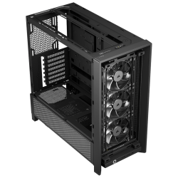 CORSAIR FRAME 4000D RS Case3xRS120 fans, 360mm radiator170mm cooler, 430mm GPU, ATX, Black - thumbnail 2