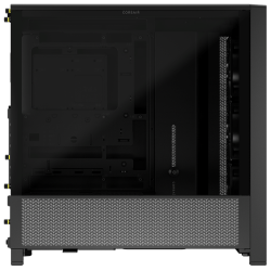 CORSAIR FRAME 4000D RS Case3xRS120 fans, 360mm radiator170mm cooler, 430mm GPU, ATX, Black - thumbnail 5