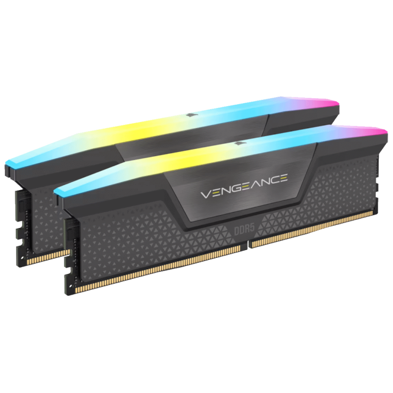 CORSAIR DDR5 32GB 6400MT/s RGBVENGEANCE, CL36, EXPO, XMP - image 1
