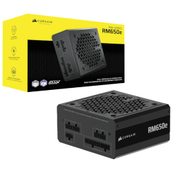 Corsair PSU 650W RM650eGold, Fully Modular, 12V-2x66xSATA, 3xPCIe, ATX 3.1, PCIe 5.1 - thumbnail 2