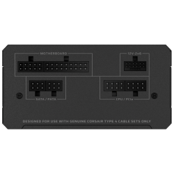 Corsair PSU 650W RM650eGold, Fully Modular, 12V-2x66xSATA, 3xPCIe, ATX 3.1, PCIe 5.1 - thumbnail 6