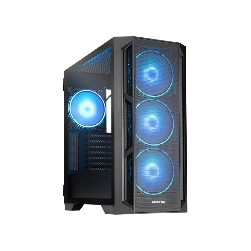 Chieftec Apex Lumo case4x140mm ARGB PWM fans, mesh400mm GPU, 175mm Cooler, 420mm Radiator - image 1
