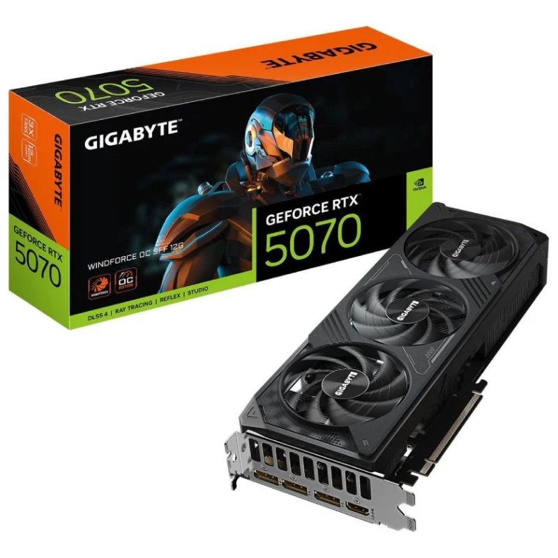 Gigabyte 5070 Windforce OC SFF12GB GDDR7, 192-bit,3x DP, 1x HDMI - image 1