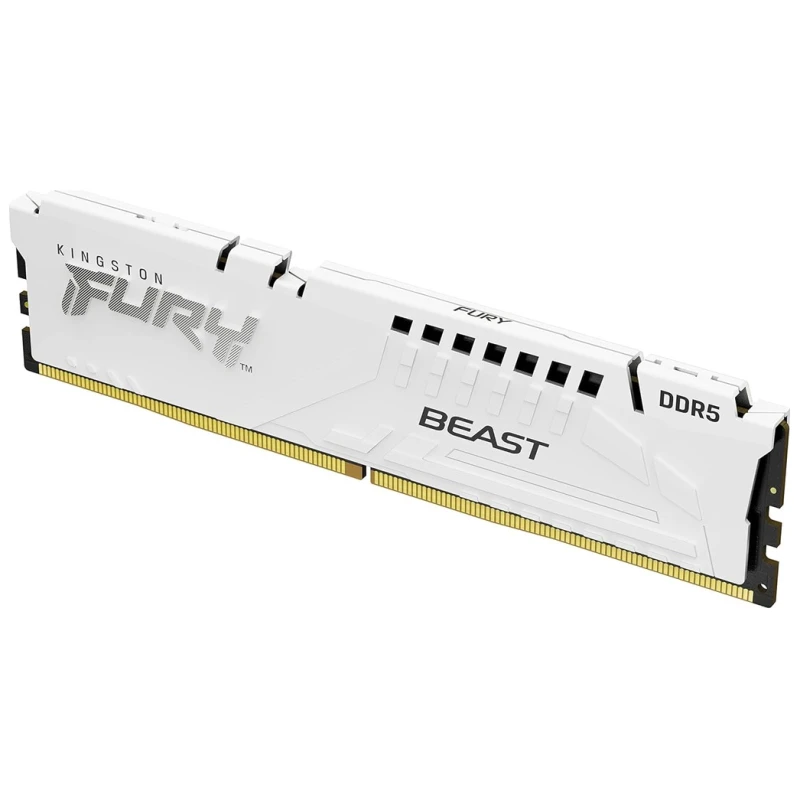 Kingston 16GB 5200MHz DDR5 (2x8GB), CL36 Fury Beast,Black, EXPO, 1RX16, 288-pin, 16GBit - image 1