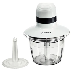 BOSCH sjeckalica 400W, BIJELA, 0.8L, INOX nož, ploča za tučenje vrhnja,SL - thumbnail 1