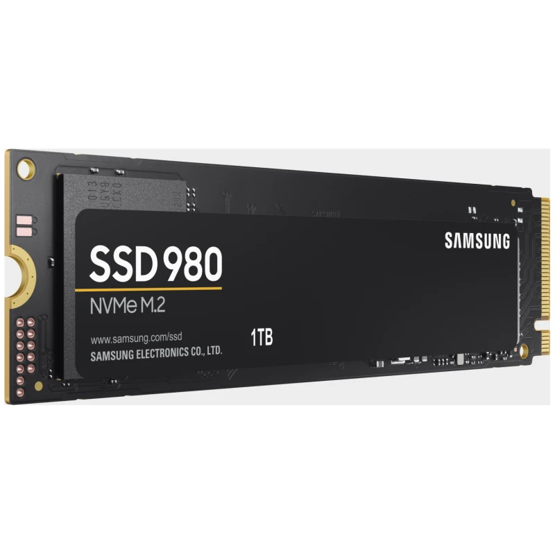 Samsung SSD 980 1TBNVMe M.2,PCIe Gen 3.0 x4,3500MB/s read,3000MB/s write - image 1