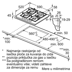 BOSCH  Plinska ploča Serie 4|, ES - thumbnail 3